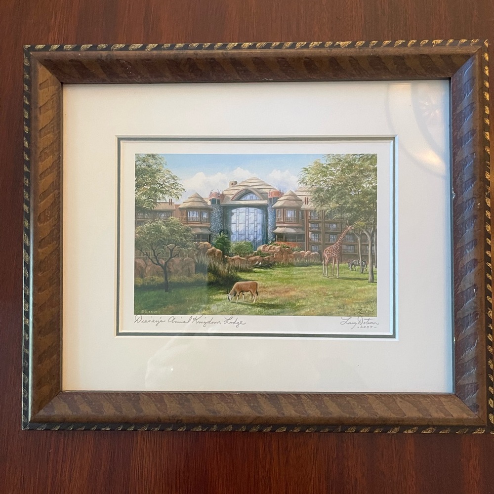 Disney animal kingdom lodge print